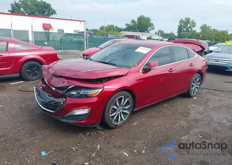 2024 Chevrolet Malibu Rs из США, поврежденный, VIN 1G1ZG5STXRF195549